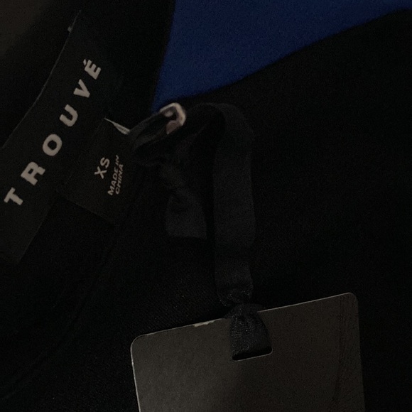 Trouve Colorblock Side Zip Long Sleeve Dress - Picture 6 of 7